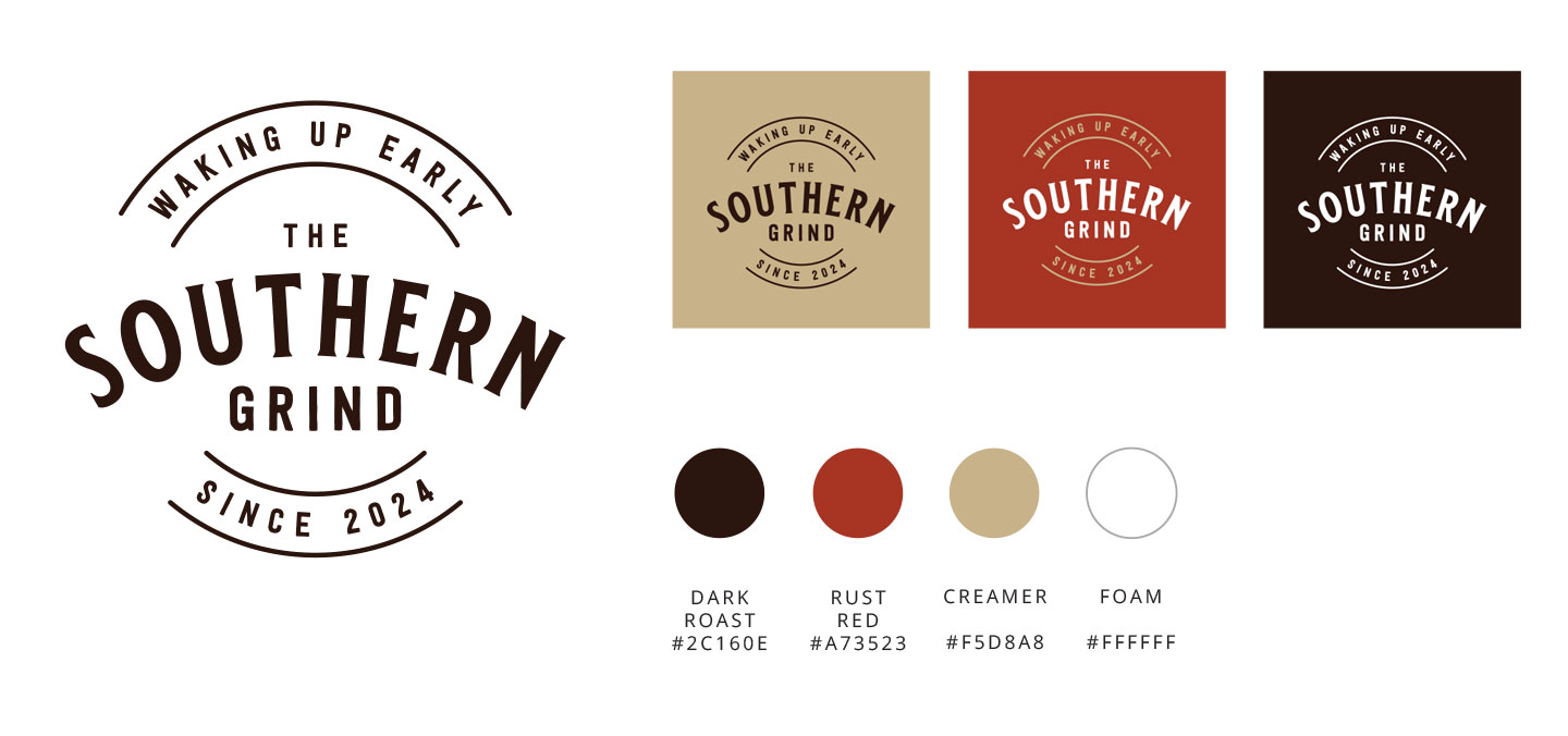 The Southern Grind Brand Identity