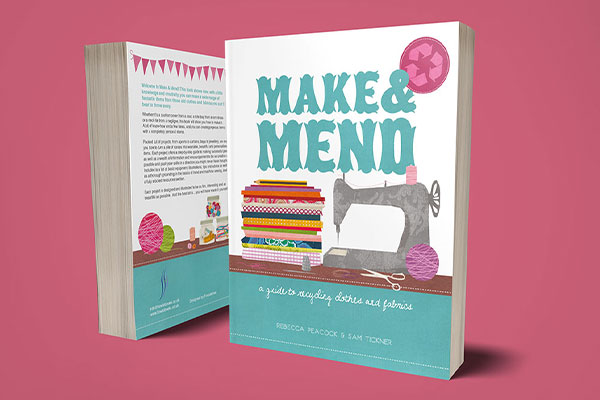 Make and Mend book cover design
