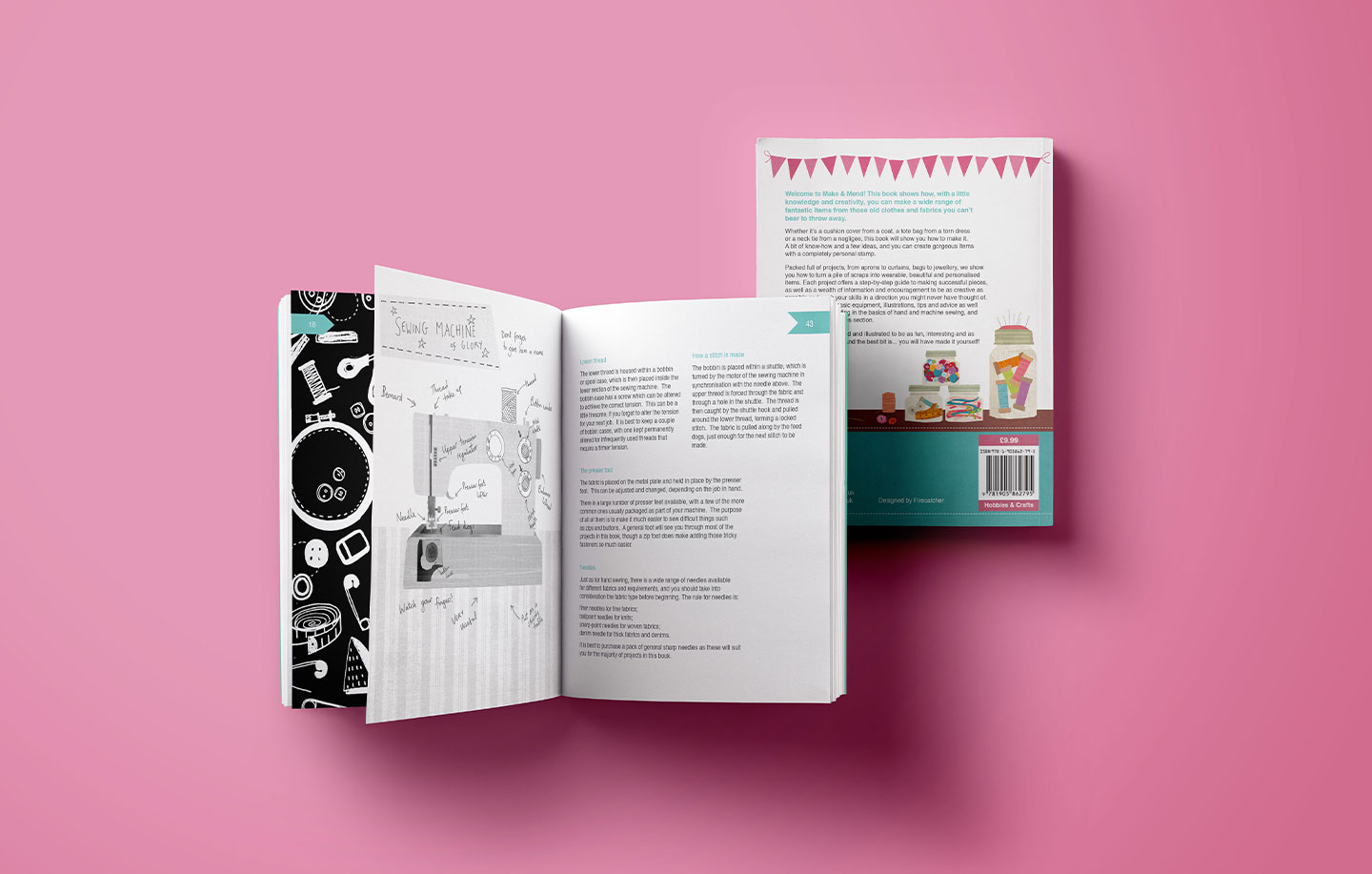 Make and Mend Book design